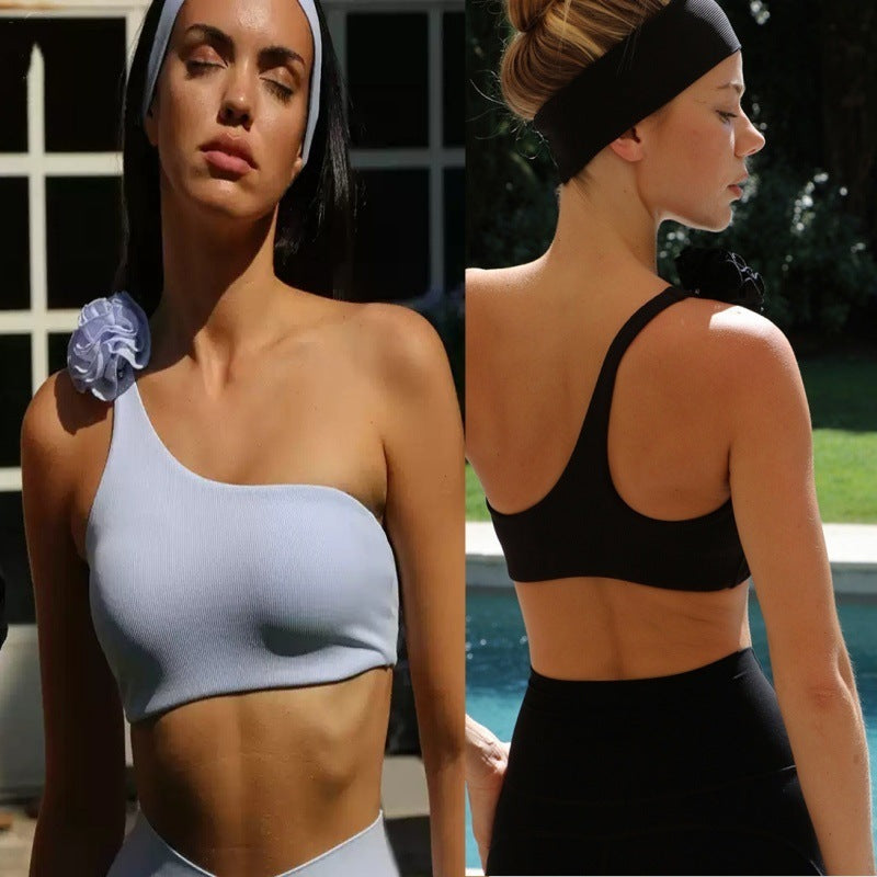 Asymmetrical Bloom Top