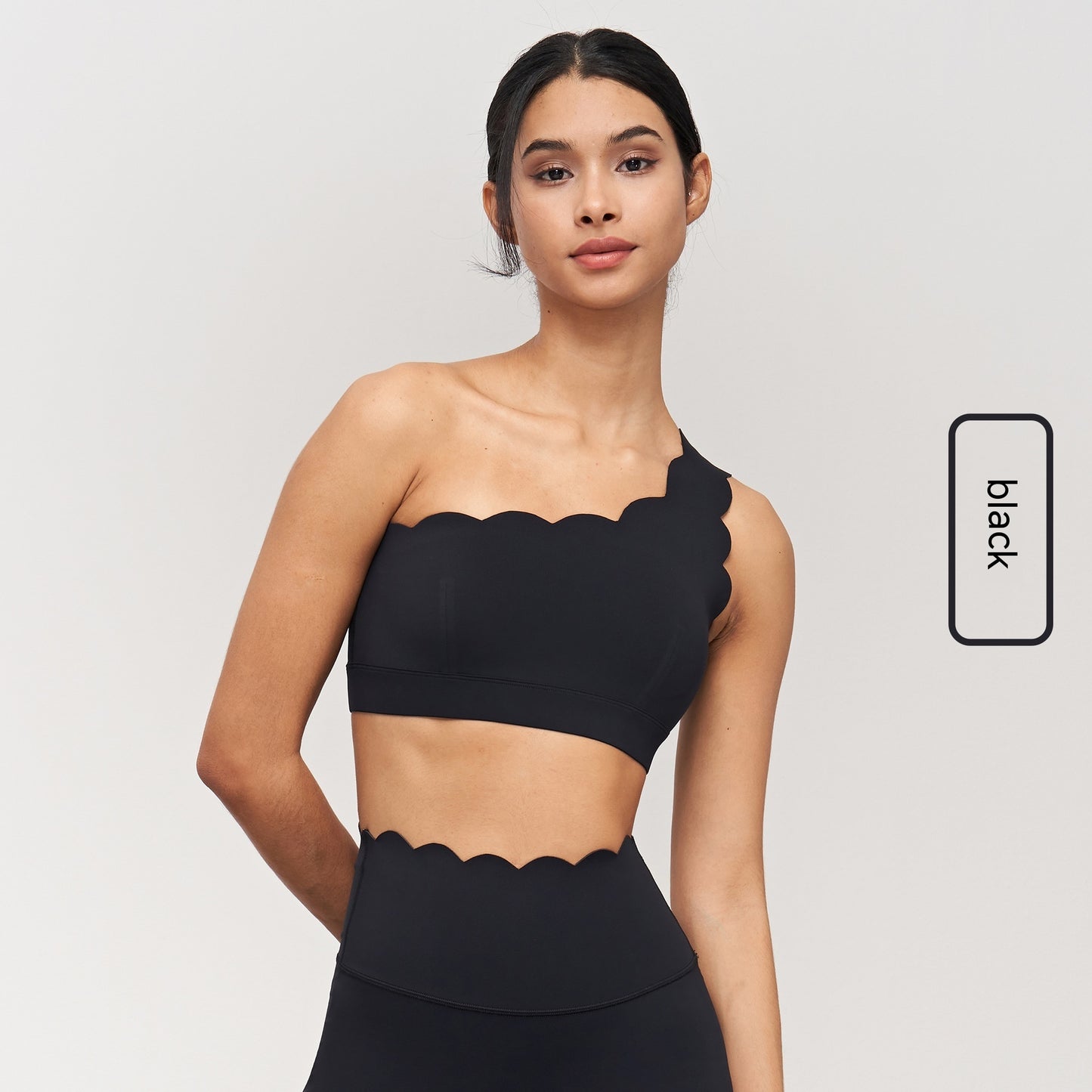 Off the Shoulder Scallop Edge Top