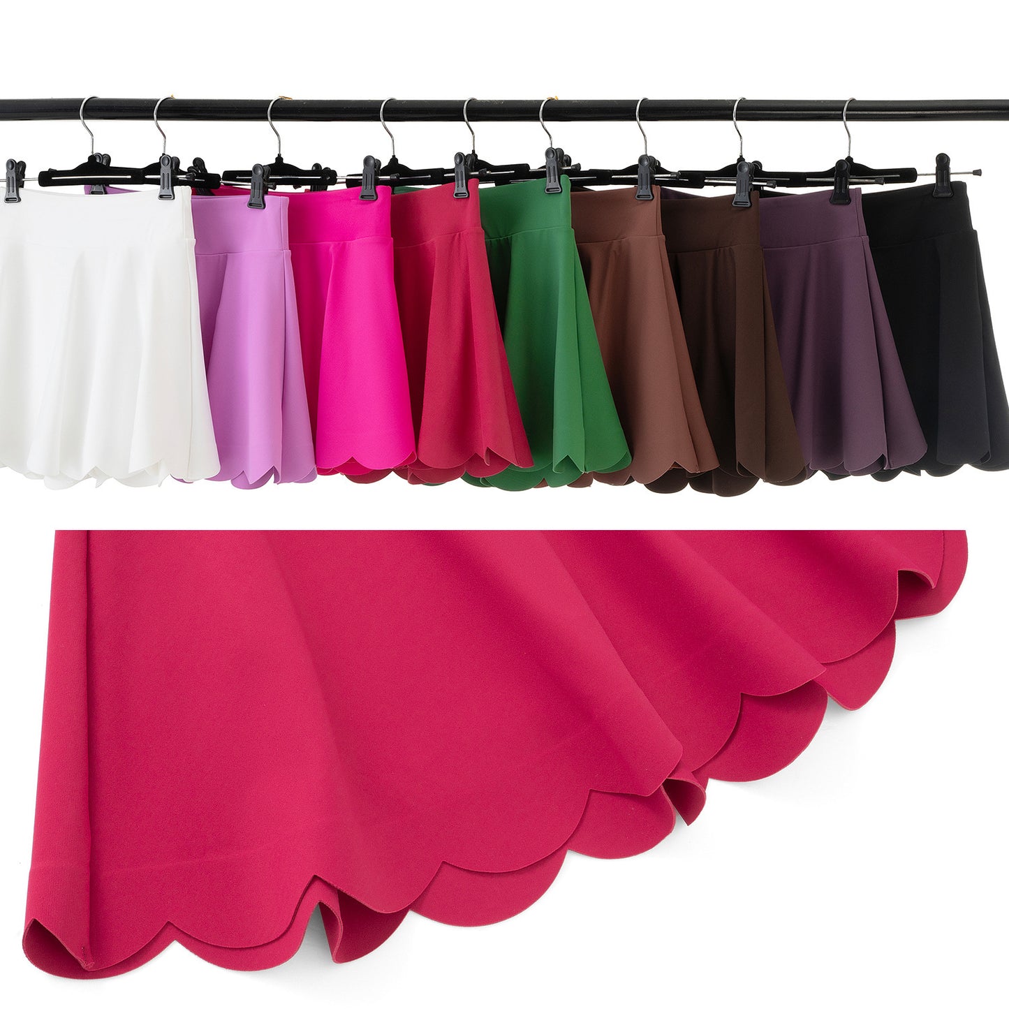 Serene Scallop Skirt