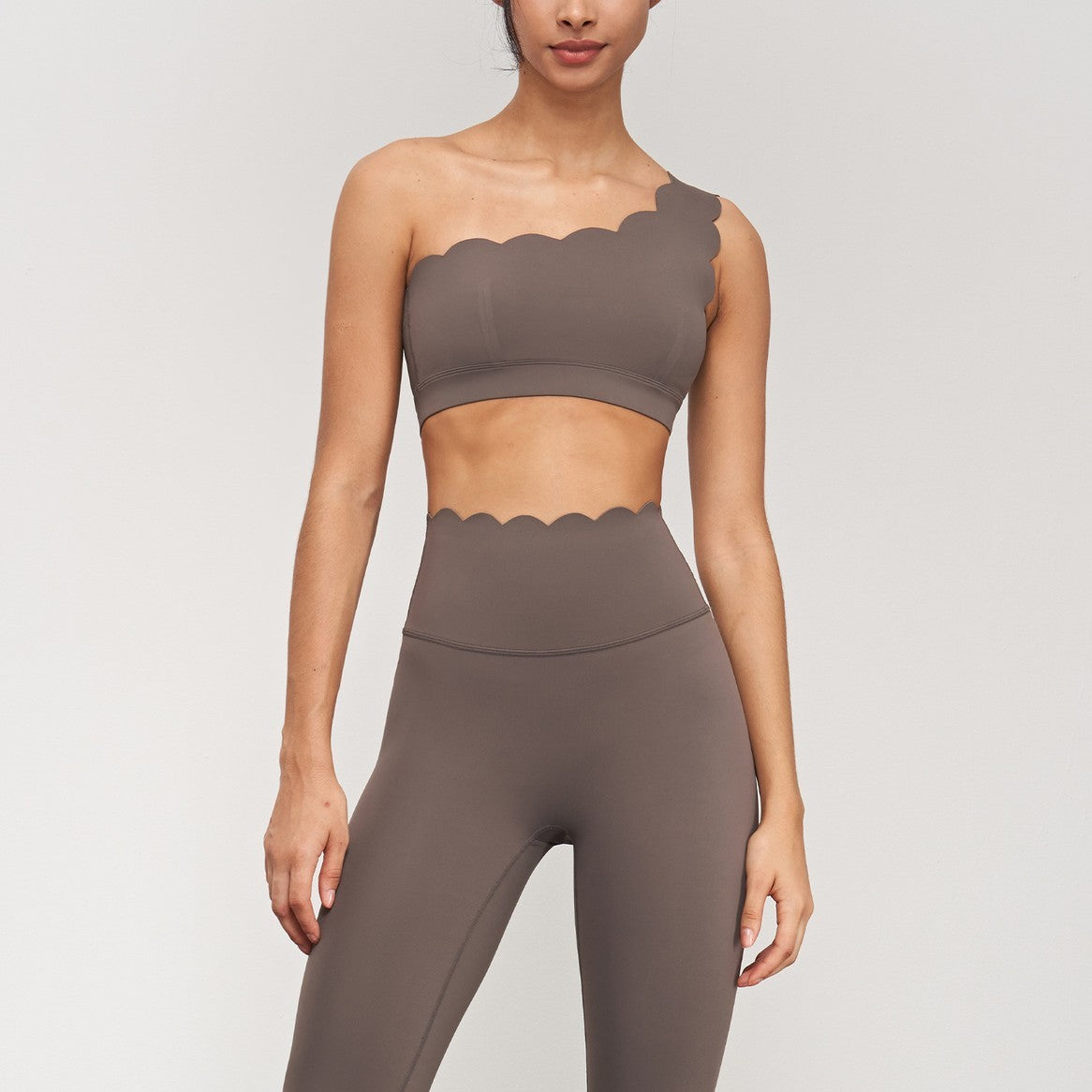 Off the Shoulder Scallop Edge Top