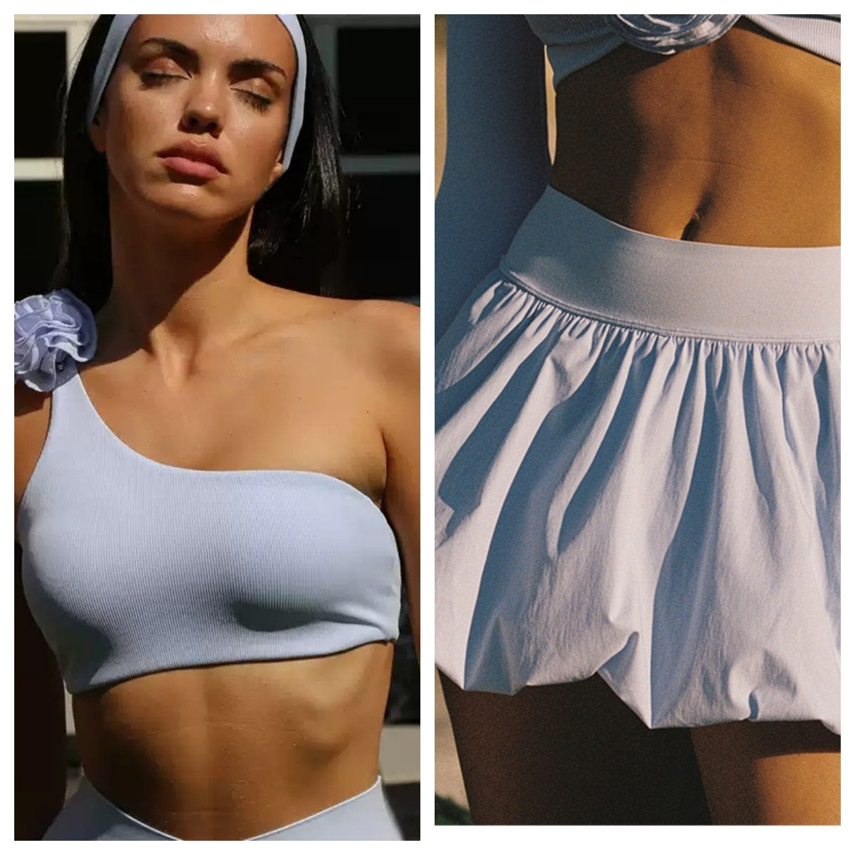 Asymmetrical Bloom Top